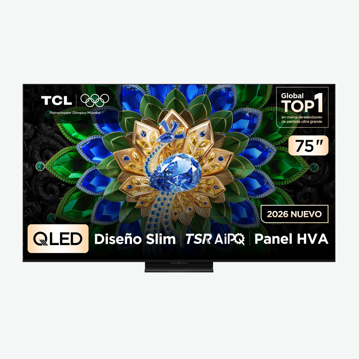 Televisor Tcl 75  A400u Qd-mini Led 4k Google Tv
